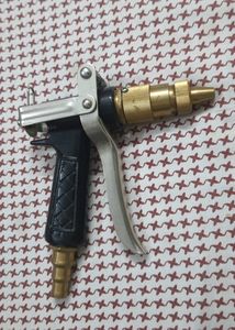 Water Spray Gun Multi Purpose Brass Nozzle Water Sprayer for Bike, Gardening, Car Wash High Pressure Washer