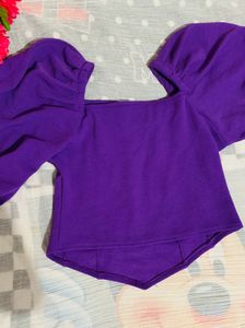 Top With Bell Sleeves