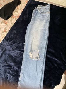 Combo offer : Trendy Ripped and  Wide Leg Jeans