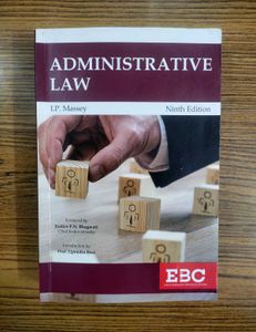 Administrative Law by I.P. Massey | 9th Edition