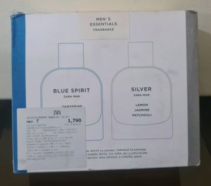 ZARA MAN COLLECTION - BLUE SPIRIT &amp; SILVER PERFUME