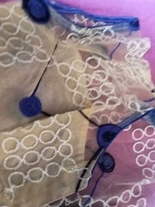 Sheer Embroidered Blouse