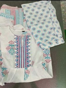 3 Piece Combo Kurta Set 🌸