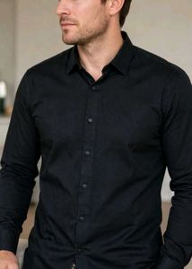Men's casual Black  Shirt