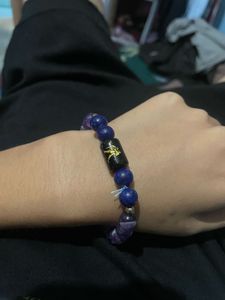 Aquarius Zodiac Beaded Bracelet