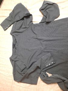 Chic Checked Top branded