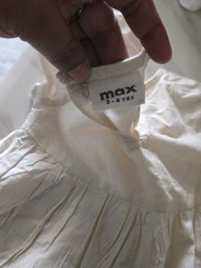 cord set White Broderie Anglaise Blouse