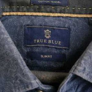 ue Blue Slim Fit  Shirt