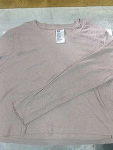 H&amp;M Ribbed Knit T-Shirt