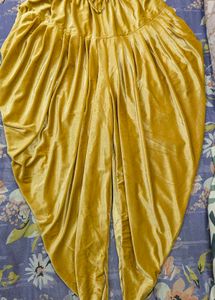 Ethnic Readymade Velvet Dhoti For Men