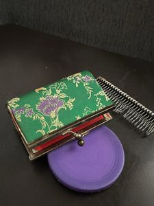 2 Set- Jewellery Purse &amp; Mirror &amp; Hair Clip For 50