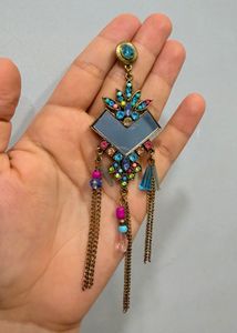 Bohemian Mirror Dangle Earrings
