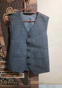 Men's Grey Formal Waistcoat