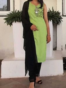 Slim Green Kurti (Discounted For Today)