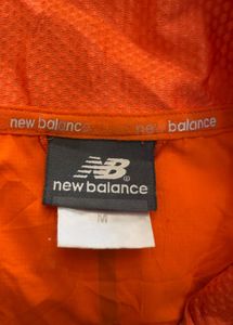 New Balance Orange Windbreaker Jacket