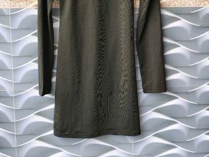Classic Black Long Sleeve Mini Dress