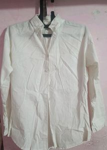 Pure White Formal Shirt