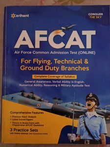 AFCAT Air Force Common Admission Test Book