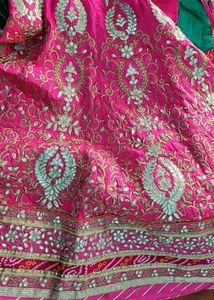 Lahanga Dupatta Used Once Blouse Unstitch
