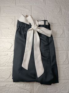 Belted Wide Leg Pants