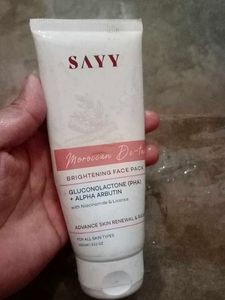 Savy Moroccan De-Tan Brightening Face Pack