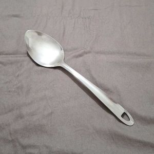 Set of 3 Stainless Steel Spoons &amp; Ladle