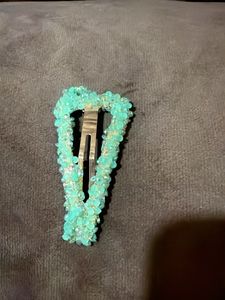 Sparkly Heart Hair Clip