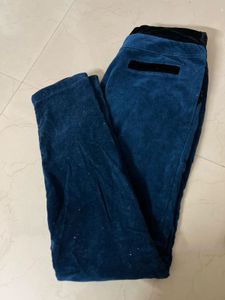 Stylish Wide Leg Corduroy Velvet Pants