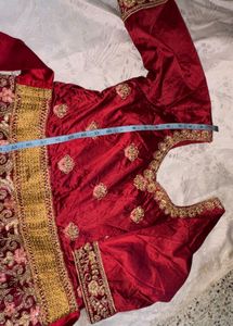 Designer Red Lehenga Choli