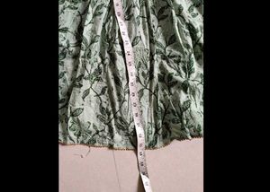 Green Printed Kurta Set with sharara and Dupatta