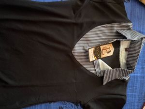 (new with tag) Chic Layered Formal V-Neck Top