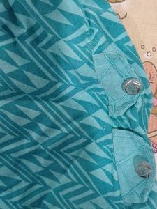 Teal Printed Summer Set