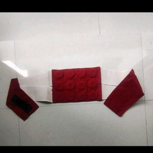 Vintage Red Weightlifting Belt