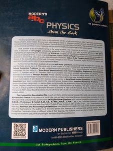 Class 11 Physics Modern abc Part 1&amp;2