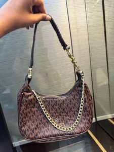 Michael Kors Copy Brown Black Sling Bag