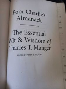 Poor Charlie Almanack