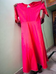 Vibrant Pink Kurta and duppatta from libas