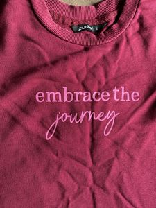 Zudio Burgundy Sweatshirt