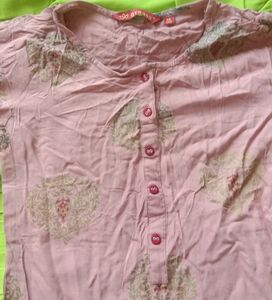 Pink And Red Kurtha Sets