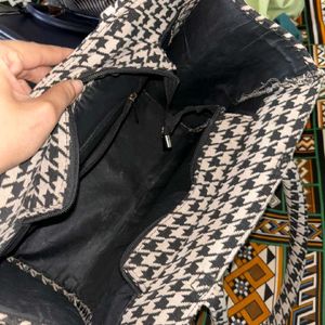 Houndstooth Tote Bag