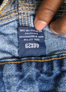 Classic Blue Denim Jeans yk2 vintage