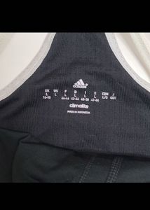 Adidas Climalite Women’s Sports Bra Black &amp; White