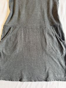 North face Grey Collared Pocket Dress