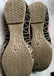 Embroidered Juttis - Women's Flats