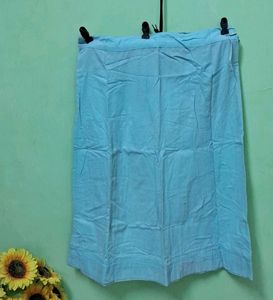 Baby Blue Midi Skirt