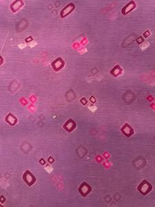 Designer Chiffon Saree,  Real Bandhni With Mukaish