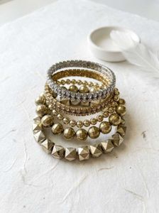 🥂 Set of Golden Boho Chic Bracelets