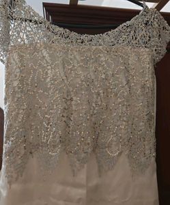 Elegant Lace Overlay Dress