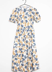 Floral Print Midi Dress