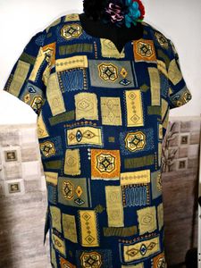 🔥 MEGA SALE OFFER 🔥 Patchwork Print Tunic Top